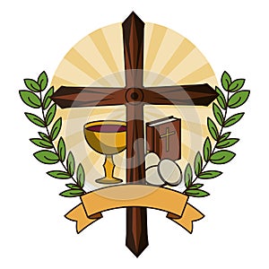 Christian cross symbol