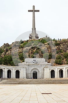 Christian cross, Valle de los CaÃ­dos, Valley of the Fallen, Spain