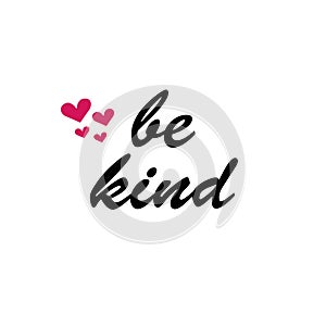 Christian faith, Be kind text design