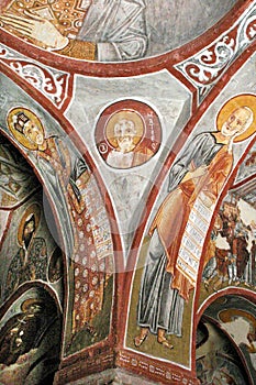 Christian frescoes in Cappadocia