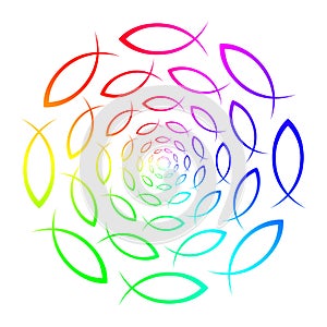 Christian ichthys background