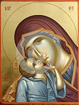 Christian icon-detail