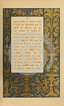 Christian illustration. Old image