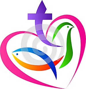 Christian love symbol photo