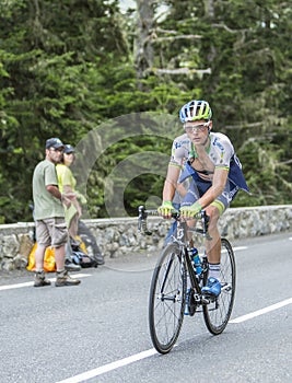 Christian Meier on Col du Tourmalet - Tour de France 2014