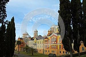 Christian monastery New Athos