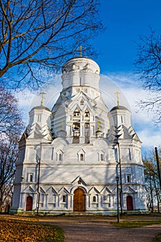 Christian Orthodox Church of Beheading of St. John the Forerunner in Kolomenskoye, Russia, Moscow