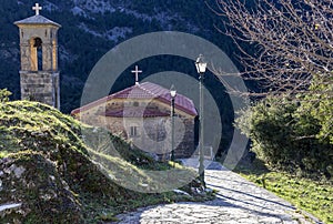 Christian, Orthodox church close-up Greece, Peloponnesus