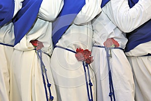 Christian procession of the Semana Santa Holy Week photo