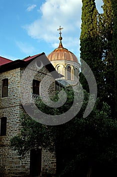 Christian shrine on Mount Athos