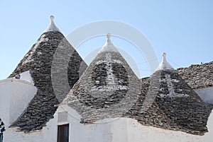 Christian Symbols on Trulli Roofs