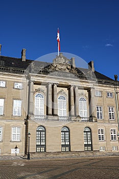 Christian VIII\'s Palace, Amalienborg, Copenhagen, Denmark