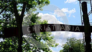 Christiania sign photo