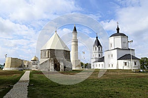 Christianity and Islam in Bolgar ancient city, Russia