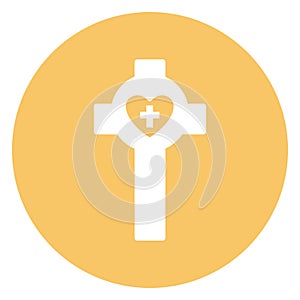 Christianity Isolated Vector Icon which can easily modify or edit