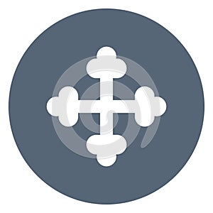 Christianity Isolated Vector Icon which can easily modify or edit