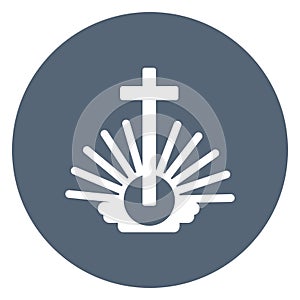 Christianity Isolated Vector Icon which can easily modify or edit