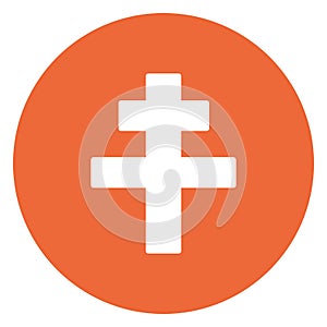 Christianity Isolated Vector Icon which can easily modify or edit