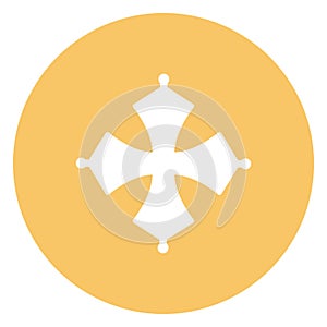 Christianity Isolated Vector Icon which can easily modify or edit