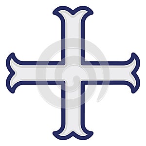 Christianity Isolated Vector Icon which can easily modify or edit