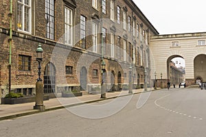 Christiansborg Palace in Copenhagen, Denmark.