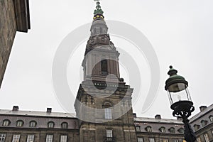 Christiansborg Palace in Copenhagen, Denmark.