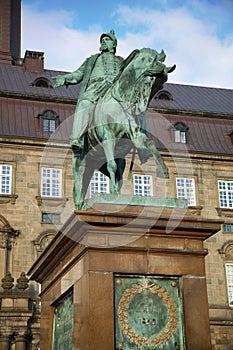 Christiansborg Palace in Copenhagen, Denmark