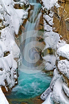 Christine Falls in Winter