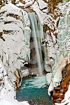 Christine Falls in Winter