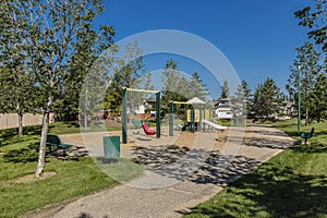 Christine Morris Park in the city of Saskatoon, Canada