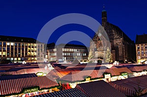 Christkindlesmarkt (Christmas market) in Nuremberg photo