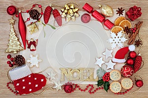 Christmas Abstract Background Border