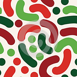 Christmas abstract handdrawn vector background