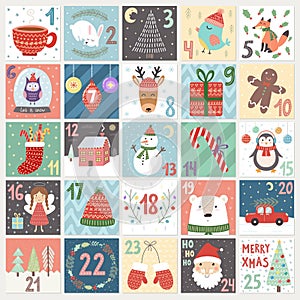 Christmas advent calendar