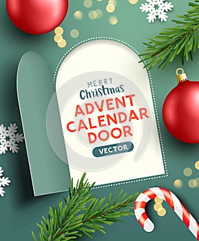 Christmas Advent Calendar Door Opening