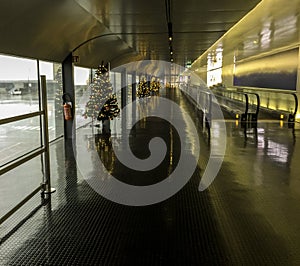 Christmas Airport Terminal