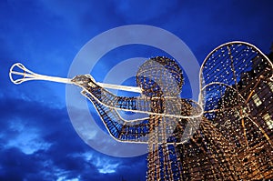 Christmas Angel with trumpet