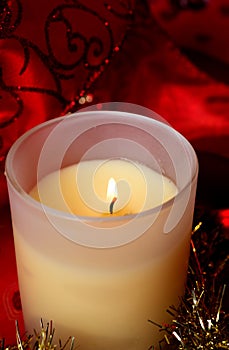 Christmas aroma candle