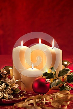 Christmas atmosphere - candles