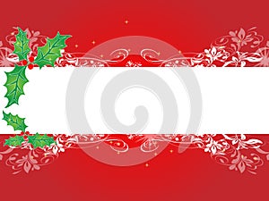 Christmas background banner