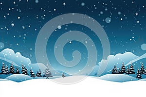 Christmas background with blank copyspace for Chrismas