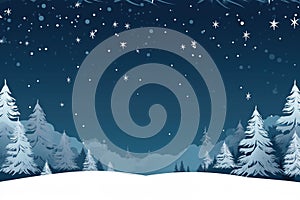 Christmas background with blank copyspace for Chrismas