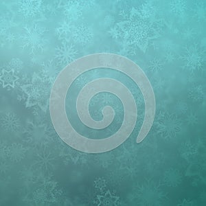 Christmas background blue snowflake texture