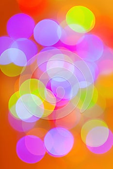 Christmas background, bokeh effect