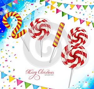 Christmas background 2018