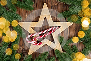 Christmas background for the decoration of cards, calendars, gifts