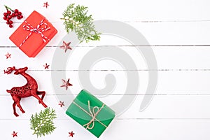 Christmas background and decoration concept.