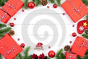 Christmas background and decoration concept.