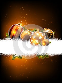 Christmas background decorative