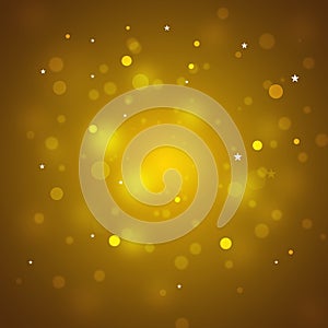 Christmas Background Gold Abstract. Happy new year 2020 yellow background